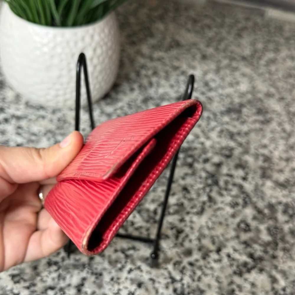 Louis Vuitton | Red Epi Leather 6 Key Holder